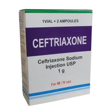 CEFTRIAXONE INJ 1gm