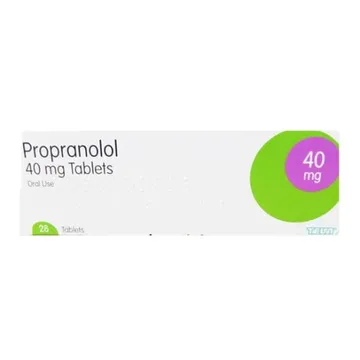 Propranolol 40 Tablet (Propranolol Hydrochloride)