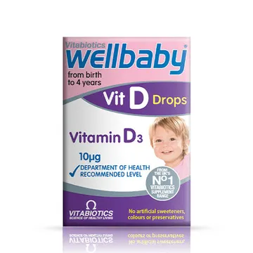 WELLBABY VITAMIN D DROPS 30ML