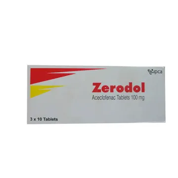 Zerodol 100mg Tablet (10 Tablets) - Aceclofenac