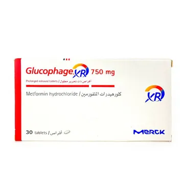 Glucophage XR 750 mg Tablet (Metformin Hydrochloride)