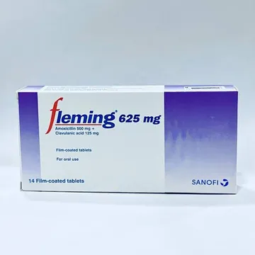 Fleming 625mg Tablet (14 Tablets) Amoxicillin, Clavulanic acid