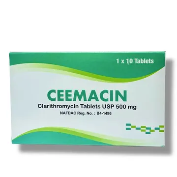 CEEMACIN CLARITHR x 14 TABS