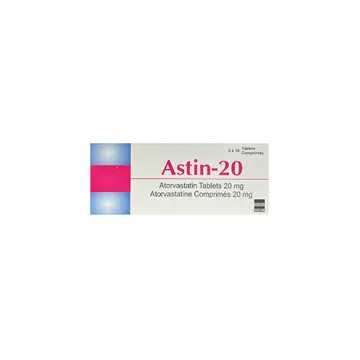 ASTIN ATORVASTIN 20MG X30 PACK