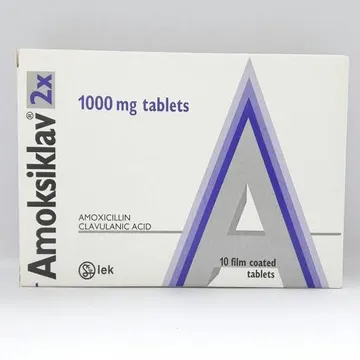 AMOKSIKLAV 2x TAB 1000mg x10