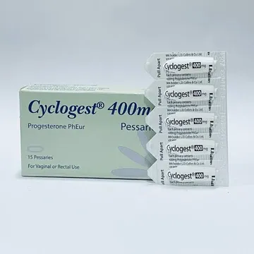 Cyclogest 400mg Pessary (15 Pessaries) - Progesterone