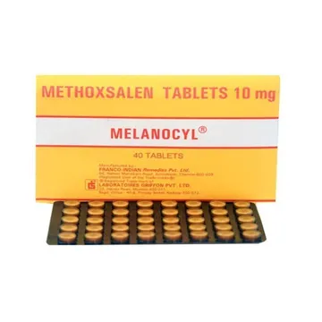 METHOXSALEN (MELANOCYL TAB) 10MG SACHET