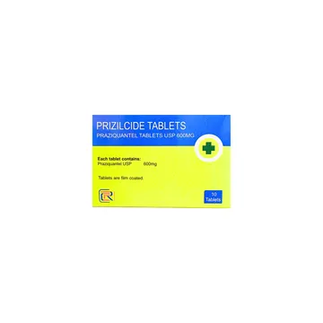 Prizilcide 600mg  by 10 Tablets | Praziquantel