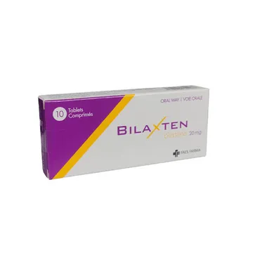 BILAXTEN BILASTINE 20MG X10 PACK