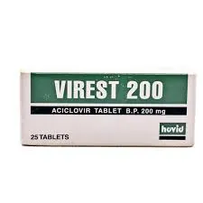 VIREST TAB 200MG X 25 ACICLOVIR