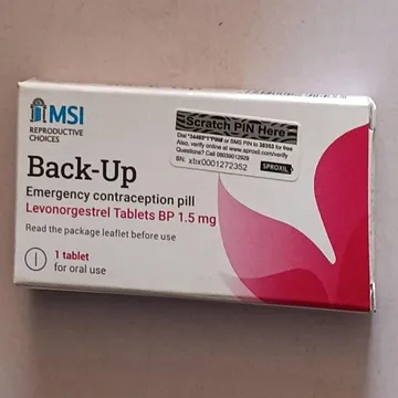 BACK-UP (LEVONORGESTREL) X1