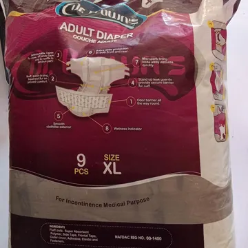 DR BROWN ADULT DIAPER EXTRA LARGE