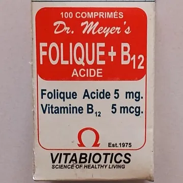 Dr. Meyer’s Folic Acid Tablet