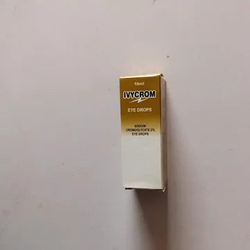 Ivycrom Eye Drops (Sodium cromoglicate 2% w/v) 10ml
