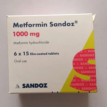 METFORMIN TAB 1000MG (SANDOZ) SACHET