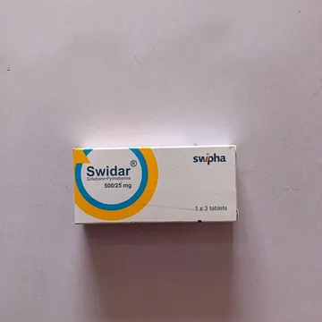 SWIDAR TAB 500/25MG
