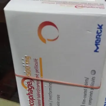 Glucophage 500 mg Tablet (Metformin Hydrochloride)