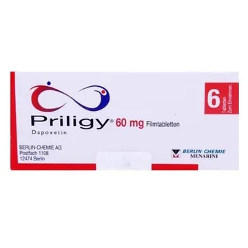 Priligy (Dapoxetine hydrochloride 60mg) x 3
