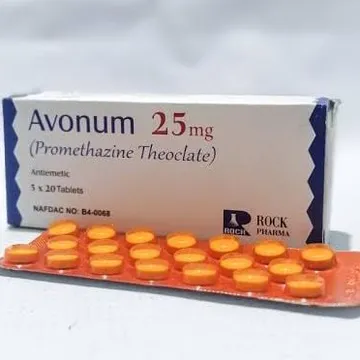 AVNUM 25 PROMETHAZINE TAB