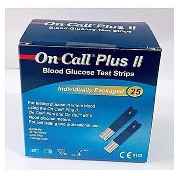 On Call Plus Test Strips (25 Test Strips)