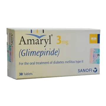 Amaryl 3mg Tablets (Glimepiride)