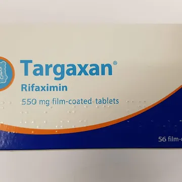 TARGAXAN 550mg  (Rifaximin) x 14 tabs (sachet)
