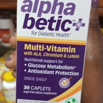 Alphabetic  | For People with Diabetics | 30 Tablets