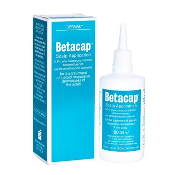 Betacap Betamethasone 0.1% Scalp Solution x 100ml