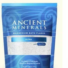 ancient minerals magnesium salt bath flakes ultra