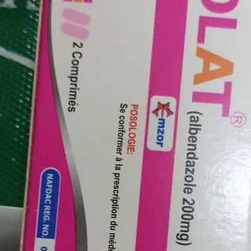 Zolat by 2 Tablets | Albendazole