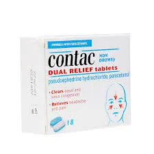 CONTAC DUAL RELIEF TABS