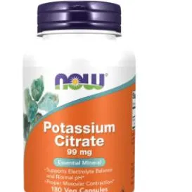 NOW Potasium Citrate 99 mg x 120 tabs