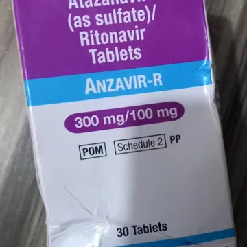 ATAZANAVIR/RITONAVIR TABLETS 300MG/100MG X 30TABLETS