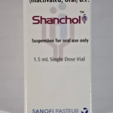 SHANCHOL CHOLERA VACCINE (ONE SINGLE DOSE VIAL) 1.5 ml