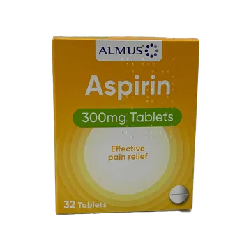 ASPIRIN 300MG ALMUS TAB X 32 PACK