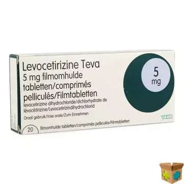 LEVOCETIRIZINE 5mg x 30 (TEVA)
