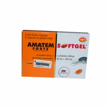 Amatem Forte Soft Gel Capsules (Artemether; Lumefantrine 80 mg; 480 mg)