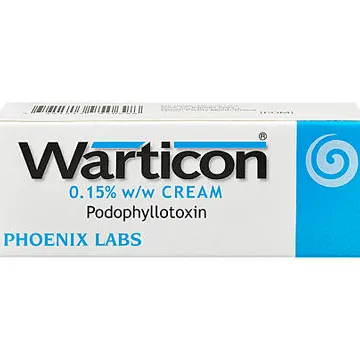 Warticon Podophyllotoxin 0.15 Cream (5g)