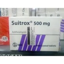 SUITROX AZITHROMYCIN 500MG CAPS X3