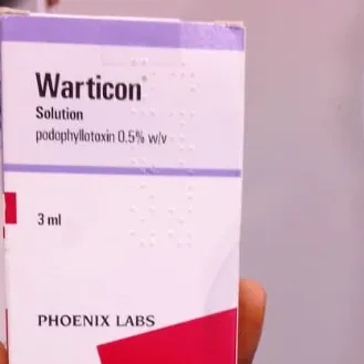Warticon Podophyllotoxin Solution 3ml