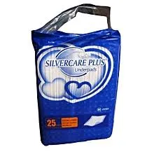 SILVERCARE PLUS UNDERPADS X25