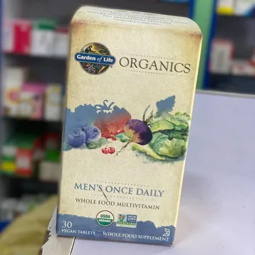Organics men's once daily