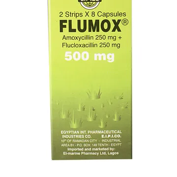 Flumox 500mg by 16 Capsules | Amoxycillin & Flucloxacillin