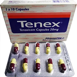 Tenex 20mg Tenoxicam| 1 pack