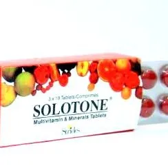 Solotone Multivitamin and Mineral Tablets