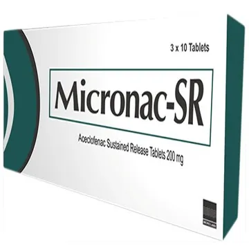 Micronac SR 200mg x30 Tablets