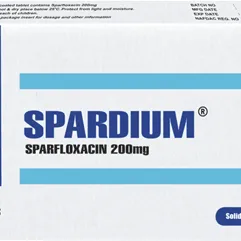 Spardium | Sparfloxacin by 6 Tablets