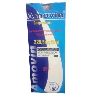 Amovin Suspension 228.5mg | Amoxicillin