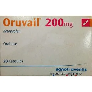 Oruvail Ketoprofen 200mg | 1 pack