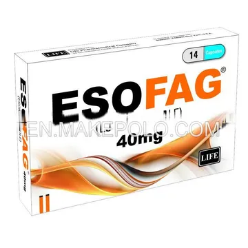 Esofag Tablets 40mg | 1 pack